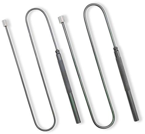 Flexibler Magnetheber 2 Stück, 0.9kg & 2.3kg, 66cm Flexibel Stabmagnet Stark