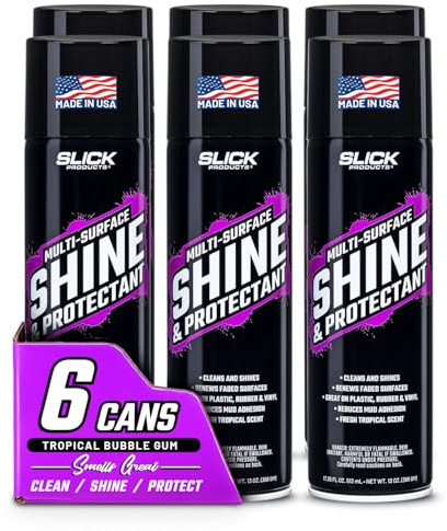 Slick Products Shine & Protectant High Gloss Coating Spray (6-Pack)