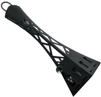 STRADPET Titan-Saitenhalter für Violine mit Titan-Saitgut Pro, optional mit oder ohne Feinstimmer, mit Feinstimmer, British Style