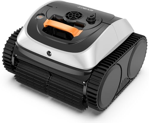 WYBOT C1 Robot Piscina Senza Fili con Pianificazione Intelligente del Percorso, Pulizia Fondo/Pareti/Linea dell'Acqua, Aspiratore Piscina Aspirapolvere Piscina con 3 Motore, Fino a 150 Mins, 150㎡