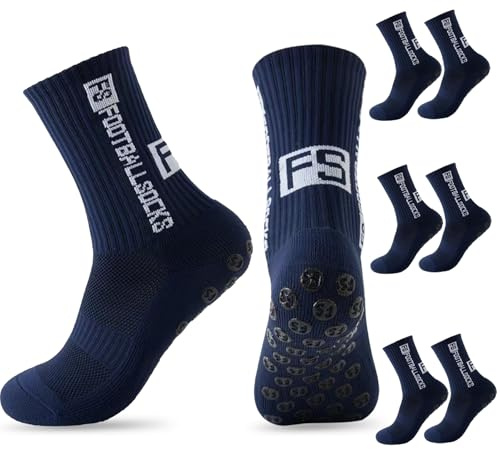 EEPLUYTY Chaussettes De Sport De Football Antidérapantes, Chaussettes De Football Respirant, Chaussette Foot