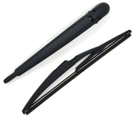 Braccio Tergicristallo Posteriore e Spazzole Compatibile con Fiat 500, Fiat 500L, Fiat 500X 2007-2018, Braccio Tergicristalli parabrezza