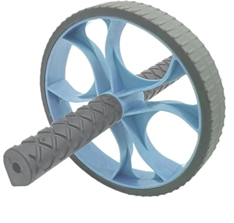 Ronde Ab, Entraînement abdominal avec roue à rouleaux, équipement d'entraînement for les abdominaux en acier, stimulateur ultime(D)