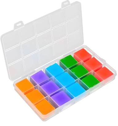 COGVOHY 120 PCS Diamond Painting Glue Clay, Diamond Art Painting Wax with Storage for Painting, Embroidery, Cross-Stitch, Nail Art