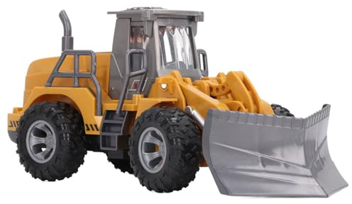 Thonlai Jouet de Voiture de Chasse-Neige télécommandé, Jouet de Camion de Construction avec Pièces Mobiles et Plastique Durable, Pelle et Levage de Neige, Cadeau pour Enfants