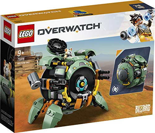LEGO Overwatch® - Bouldozer, jeu de construction inspiré du jeu vidéo, robot de combat incluant Hammond le hamster, 227 pièces - 75976