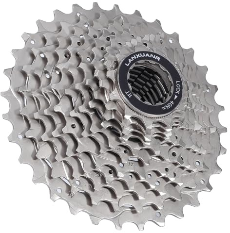 LANXUANR Cassette de vélo de Montagne à 11 Vitesses, pour VTT, vélo de Route, Super léger (11-28T)