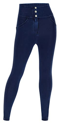 FREDDY - Jeggings Push Up WR.up® Curvy Superskinny Vita Alta, Denim Scuro, Large