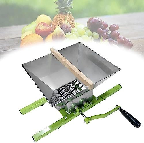 HACSYP Torchio per UVA Pressa for UVA, torchio for Frutta, pressa for Bacche Chopper, tritacarne for Frutta di Grande capacità, for pressatura di Vino e Sidro, Struttura Staccabile