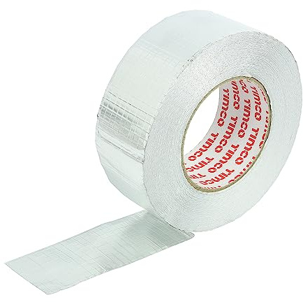 Timco - Reinforced Aluminium Foil Tape (Size 45m x 50mm - 1 Each)