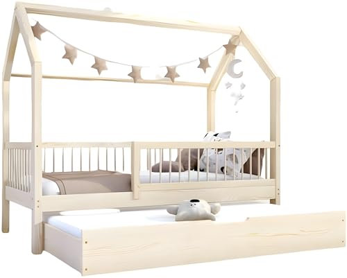Profiwood ZORI BIS2 letto a casetta con letto aggiuntivo (90x200 cm)
