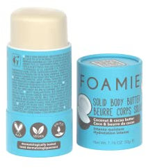 Foamie Body Butter Shake Your Coconuts – Reichhaltige Körperpflege mit Kokosöl – Intensiv feuchtigkeitsspendend & pflegend – Ohne Parabene, vegan & plastikfrei – Für normale Haut, 90 g