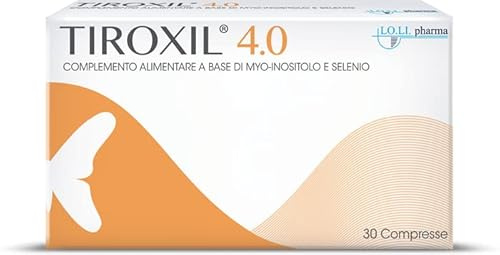 TIROXIL 4,0 30compresse - Integratore alimentare di myo-inositolo e selenio