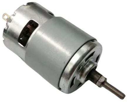 755 Type Motor for Weed Trimmer - 21V Lithium Battery Grass Cutter Motor with Long Shaft for Efficient Weed Cutting and Trimming