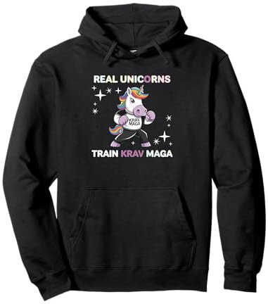 Lustiges Krav Maga Girl- Lustiges Kampfsport Einhorn Pullover Hoodie