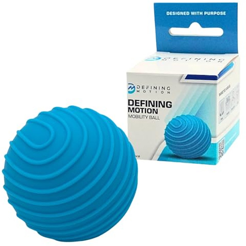 Defining Motion Mobility Ball – 45 mm – Spiral-Wave Texture & Responsive Density for Soft Tissue Grip, Targeted Mobility, Recovery & Performance.
