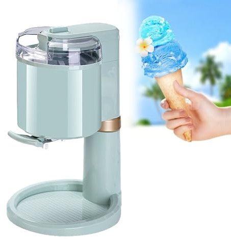OzcNykt Macchina per Il Gelato per Uso Domestico, Soft Serve Maker, 1000ml Yogurt Ice Cream Makers, per Bar E caffè, Fa Deliziosi Gelati alla Frutta