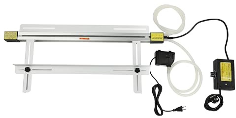 Macchina elettrica di piegatura acrilica, 60 cm, piegatrice a caldo acrilico con staffa, 0-420°C, per tubi acrilici plastica PVC PC PE PS materiali