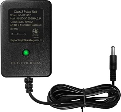 FLHFULIHUA 12 Volt Battery Charger for Kids Ride on Toys - Universal Charger for Best Choice Products Wrangler SUV，Kid Trax Dynacraft ，Kidzone Bumper, ETL Listed