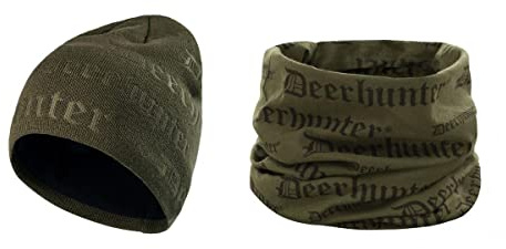 BushWear Deerhunter Embossed Logo hat - Tarmac Green OSFA Green and Deerhunter