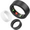 Silikon-Ringabdeckung, kompatibel mit Oura Ringschutz, elastische Schutzhülle für Oura Ring Gen 3 Workout – Ringschutz für Workout, 3 Stück (2 x Schwarz, 1 x transparentes Weiß, Größe S für 678910)