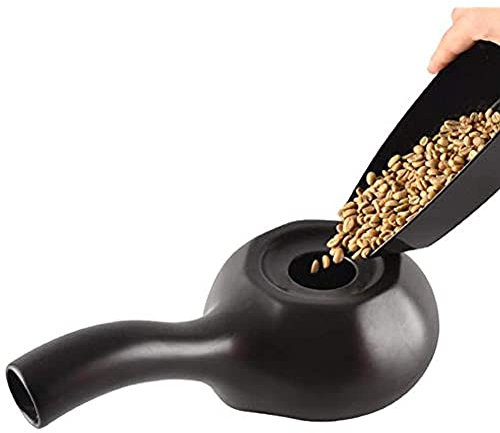 Keramischer Praktischer Kaffeebohnenröster Keramik-Kaffeeröster-Maschine Home Kaffeebohnen-Röstmaschine Geeignet Für DIY Küche Backen Kaffee, Bohnen, Tee, Getreide