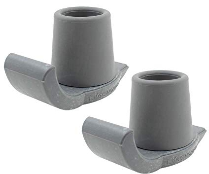 Pair of Zimmer Walking Frame (Walker) Glides Skis Includes Ferrules (25mm) by Lifeswonderful