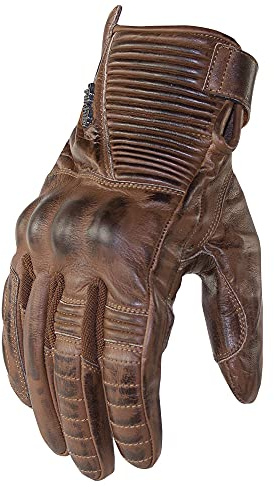 Trilobite Café Damen Motorradhandschuhe, braun, S