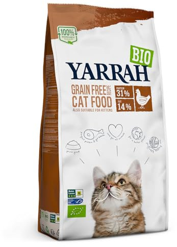 Croquettes au poulet et poisson sans céréales pour chats 800 g