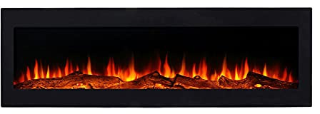 El Fuego Kamin BRIXEN Wandkamin Einbaukamin 180cm