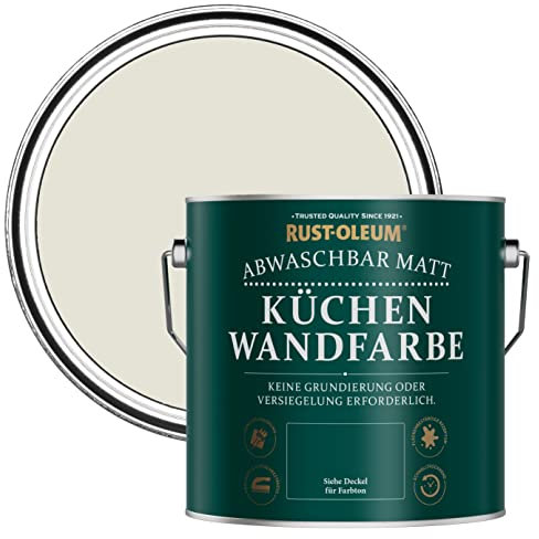 Rust-Oleum Beige Washable Kitchen Wall Paint in Matt Finish - Portland Stone 2.5L