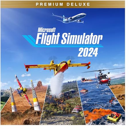 Microsoft Flight Simulator 2024 Premium Deluxe Edition | Xbox & Windows 10 - Download Code
