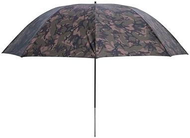Fox 60 Camo Carp Course Fishing Brolly Umbrella CUM360
