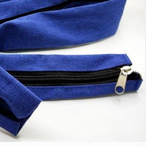 Gaine de câble de torche soudée bleue avec chaîne de traction pour torches à refroidissement par air série #9 et #17, 4,5 cm de large, flexible pour soudage TIG/MIG (10 m)