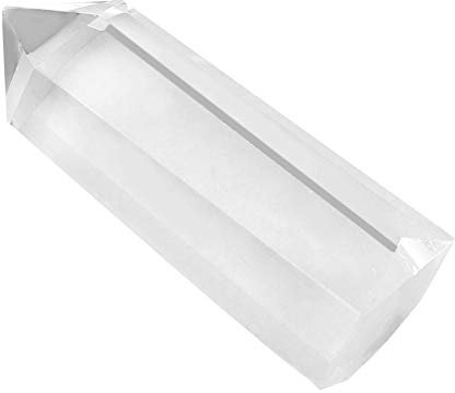 Nikou Healing Crystal Wands-Clear Puntos de cuarzo Cristal natural Cristal de cuarzo natural, para dormitorio Salón de oficina(5-6cm)