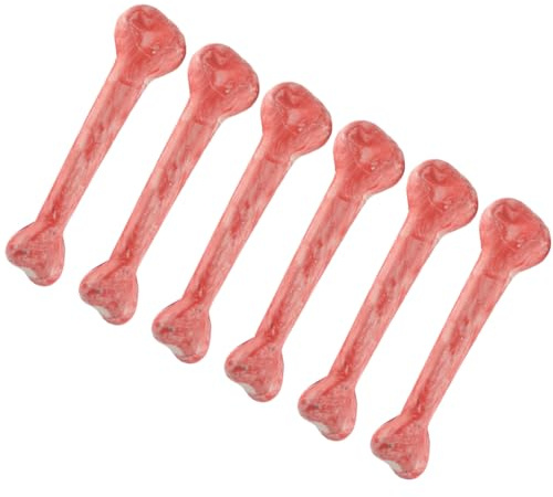 FOYTOKI Halloween-rekvisitaset 6 Delar Benrekvisita För Vuxna Pojkar Och Flickor Retsam Leksak 22 Cm Plastbenrekvisita