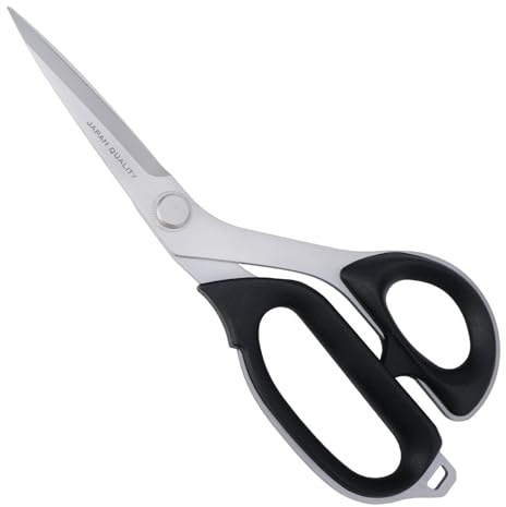 Professional Fabric Scissors - Precise Cutting with High Carbon Steel Blades, Suitable for Home and Industrial Use, Crafts, School, Tailoring Scissors, Hardened (25 cm)