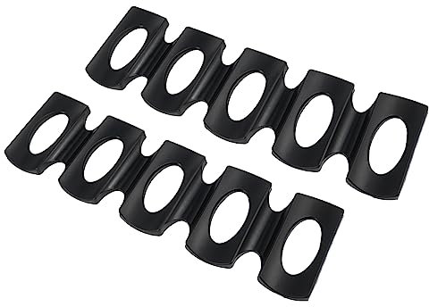 IMIKEYA 2pcs Silicone Beer Pads Bottle Racks Holders Drinks Mats for Fridge Shelf Cooler Can Beverage Beer Rack Beverage Storage