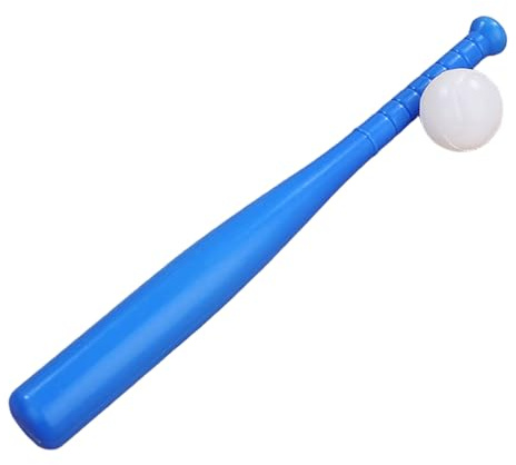 Xoeryoy Bat de Baseball pour Tout-Petit, Jeu de Batte et Balle Baseball en Plastique 17 Pouces, Enfants Pratiques légers exerce des Jouets pour Le Sport en Plein air en intérieur Jeu