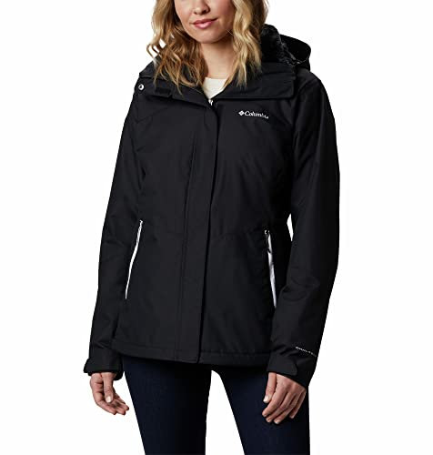 Columbia Bugaboo Fleece Interchange Jacket, Giacca Invernale 3 In 1 Donna, Black, Taglia XL