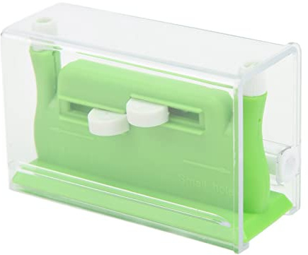 Hapivida Infila ago Automatico Infila a Doppio Foro Multifunzionale Strumento per infilare Il Cucito con Custodia in plastica per Cucire a Mano Ricamo Cucito Ricamo(Verde)
