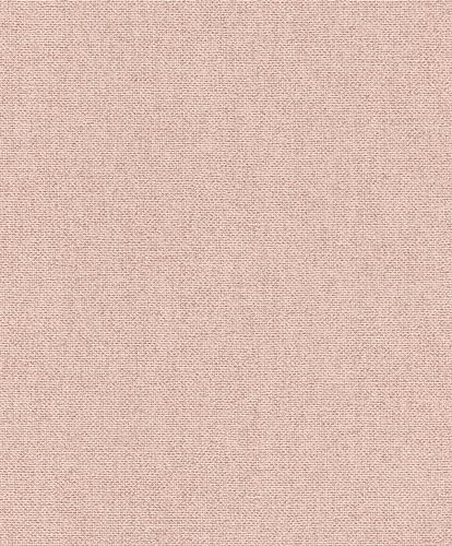 Rasch Tapeter 312201 – unik tapet av fleece i gammelrosa från kollektionen Color your life – 10,05 m x 0,53 m (L x B):