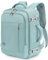 VANKEV für Easyjet Handgepäck 45x36x20 Laptop Rucksack Reiserucksack Handgepäck Tasche Rucksack 15.6 Zoll Laptop Backpack für Herren Damen Hellblau