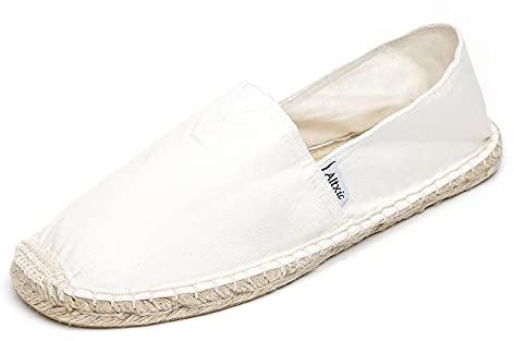 Altxic Espadrilles Plates en Toile Confort à Bout Fermé pour Homme