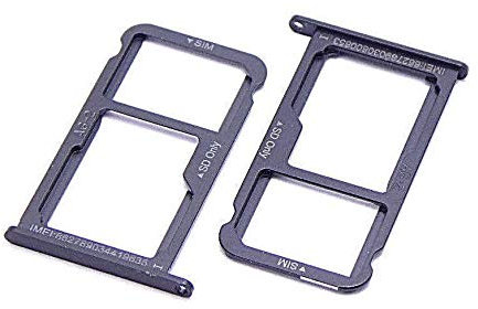 Handywest für Huawei P10 SIM-Karten-Adapter Micro SD Halter Schlitten Card Tray Black