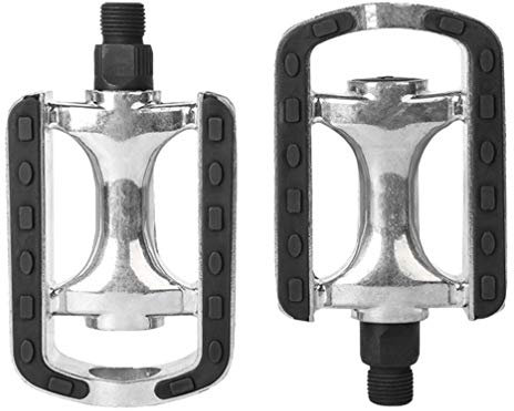 CLISPEED Paar Fahrradpedale rutschfest Fahrrad Flat Plattform Fahrrad Pedale Ultraleichte Aluminiumlegierung Mountainbike Pedale MTB Rennrad Fahrradpedale Trekkingpedale