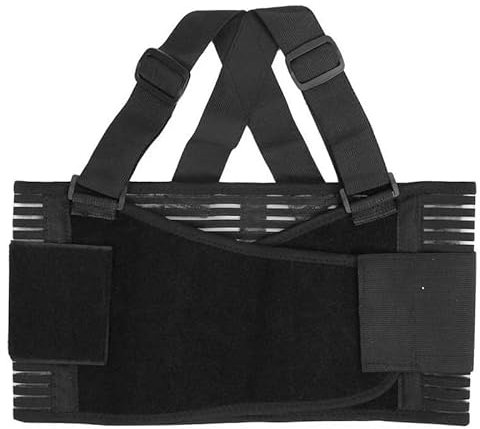 Desconocido Cinturón de Soporte Ajustable, Soporte de Fractura de Costilla, Cinturones de recuperación ortopédicos para fracturas, Corrector Lumbar de Pecho(Color: L: 86cm-98cm)