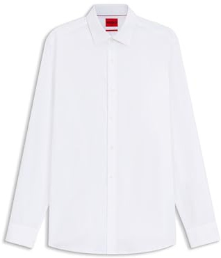 HUGO Valerio Chemise, Open White, 42 Men