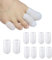 Protezione alluce,10 Pezzis Protezione Dita Piedi Silicone,Copri Piedi Traspiranti,per Previene la formazione di calli e vesciche,Protect Nail Toes-Per uomo e per donna