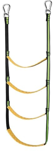 Sarini Boat Rope Ladder, 4 Water Ladder Folding Ladder, Movable Boat Rope Ladder Expansion, For Fishing Rope Ladder, Swimming Ladder, Sailing Boat, Inflatable Boat, Motor Boat